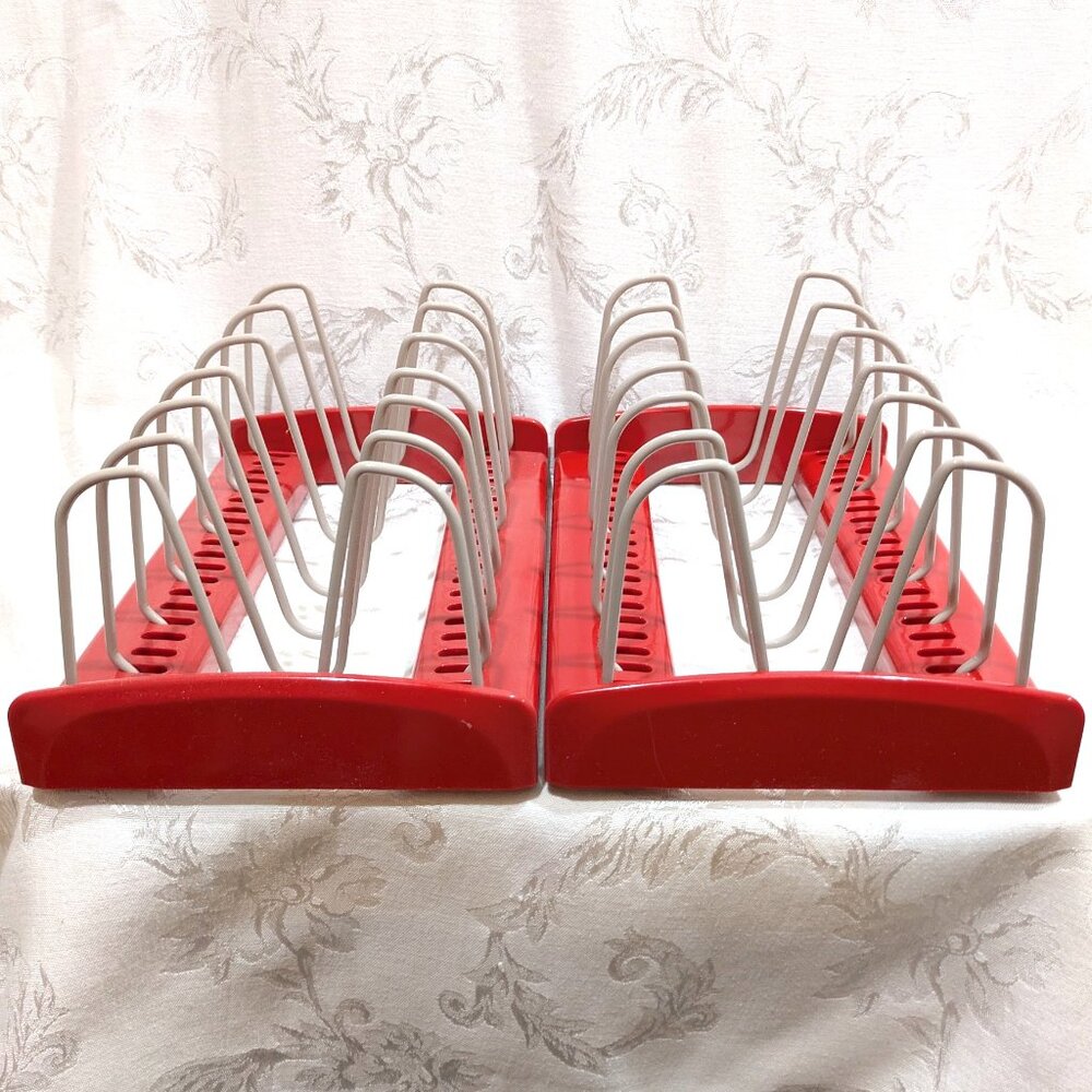 2 Youcopia StoreMore Adjustable Bakeware Racks Customizable Kitchen Organizers